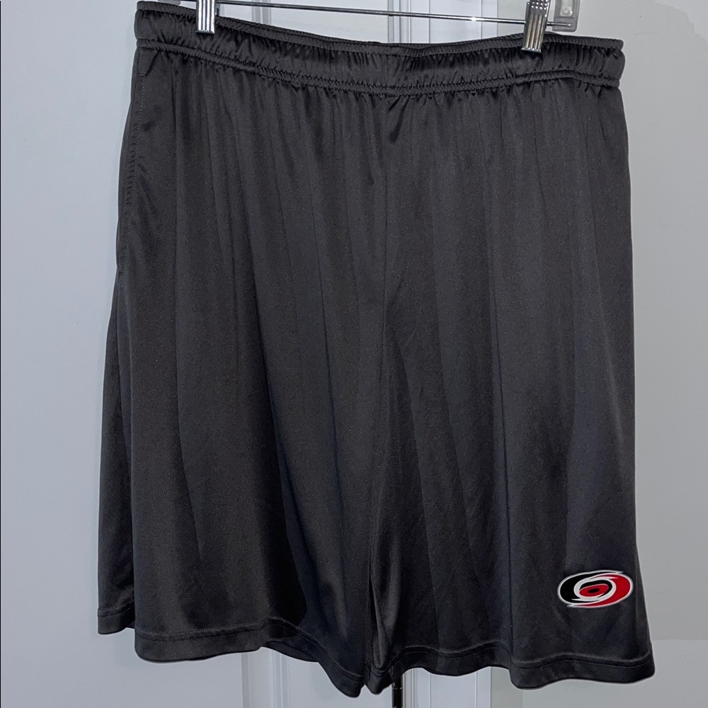Fanatics 2 Pocket Hockey Carolina Hurricanes Ym Work out Gray Shorts 2XL men’s